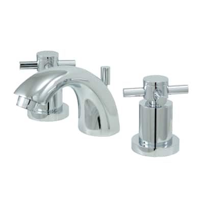 Kingston Brass Concord Mini-Widespread Bathroom Faucet with Pop-Up
