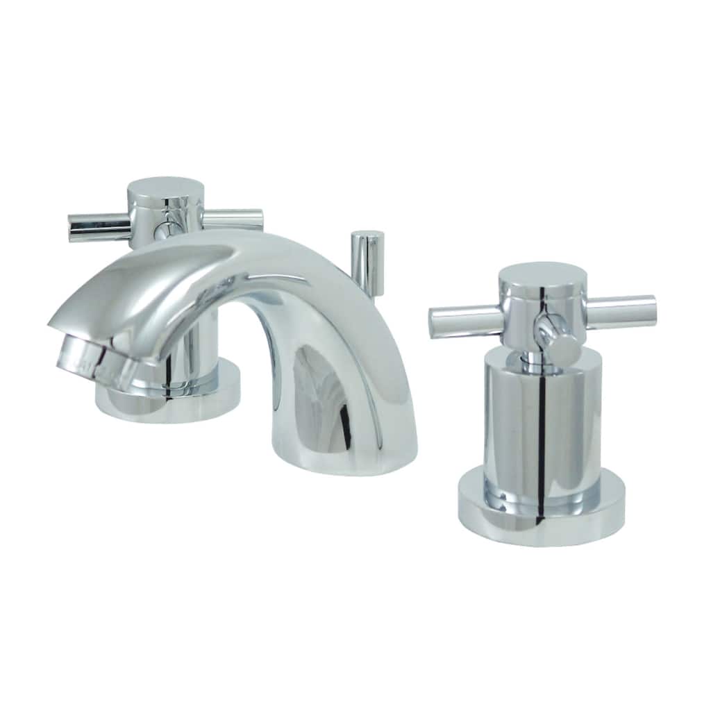 Kingston Brass Concord Mini-Widespread Bathroom Faucet with Pop-Up