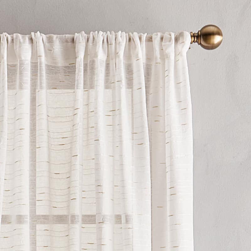 DKNY Urban Sparkle Curtain Panel Pair