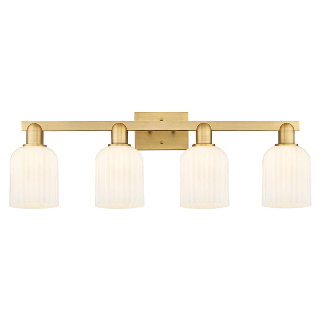 Innovations Lighting 716-4W-G559-5GWH Bridal Veil 4 Light 32" Wide