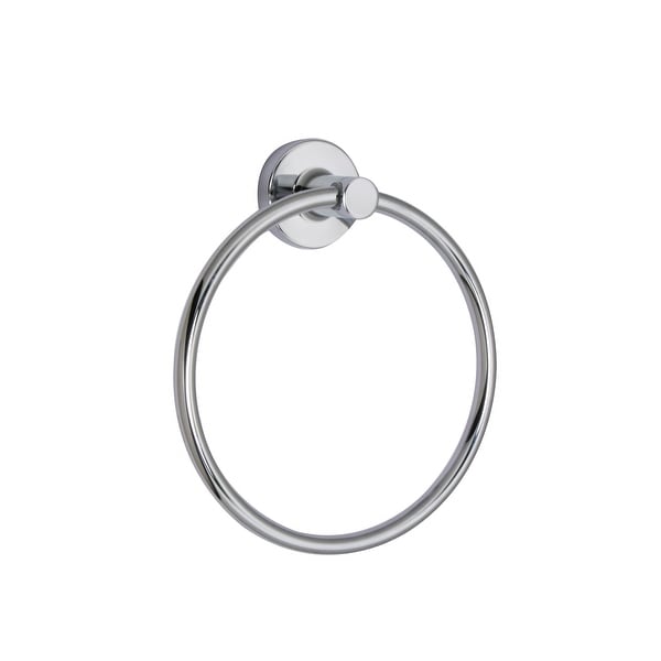 Polished chrome best sale towel ring