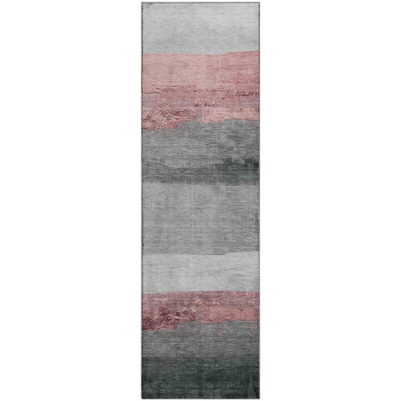 Premium Washable Super Soft Ombre Stripes Mayfield Rug