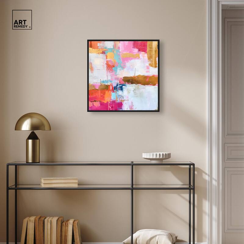 Exuberant Hues II Canvas by Art Remedy