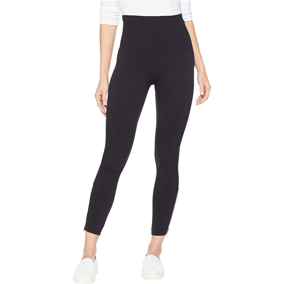 spanx side zip leggings