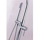 preview thumbnail 7 of 10, ANZZI Coral 2-Handle Freestanding Claw Foot Tub Faucet with Hand Shower in Matte Black