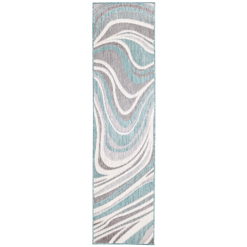 Liora Manne Malibu Waves Indoor/Outdoor Rug