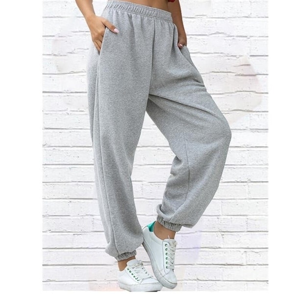 Women's Active Yoga Lounge Sweat Pants Running Workout Joggers Sweatpants With Pockets. Opens flyout.