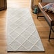 SAFAVIEH Handmade Natura Qiong Wool/ Viscose Trellis Rug