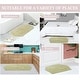 preview thumbnail 139 of 165, Waterford Collection 100% Cotton Non-Slip Bathroom Rug Set, Machine Washable Bath Rug, 4 Piece Bath Mat Set with Contour