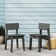preview thumbnail 30 of 68, Modern Mini Kids Outdoor Dining Chair (Set of 2)