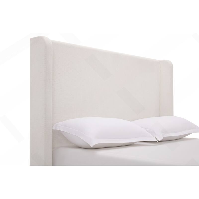 Elegant Upholstered Bed with Advanced Assembly and Sturdy Construction