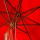 preview thumbnail 4 of 3, SAFAVIEH Cannes 9 Ft Red Wooden Outdoor Umbrella