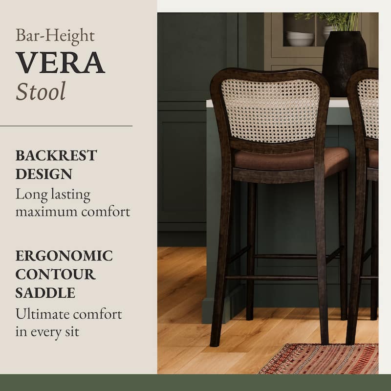 Maven Lane Vera Kitchen Dining Stool