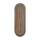 preview thumbnail 15 of 27, Rhody Rug Charisma Indoor/ Outdoor Braided Area Rug 2 ft x 6 ft - Bronze