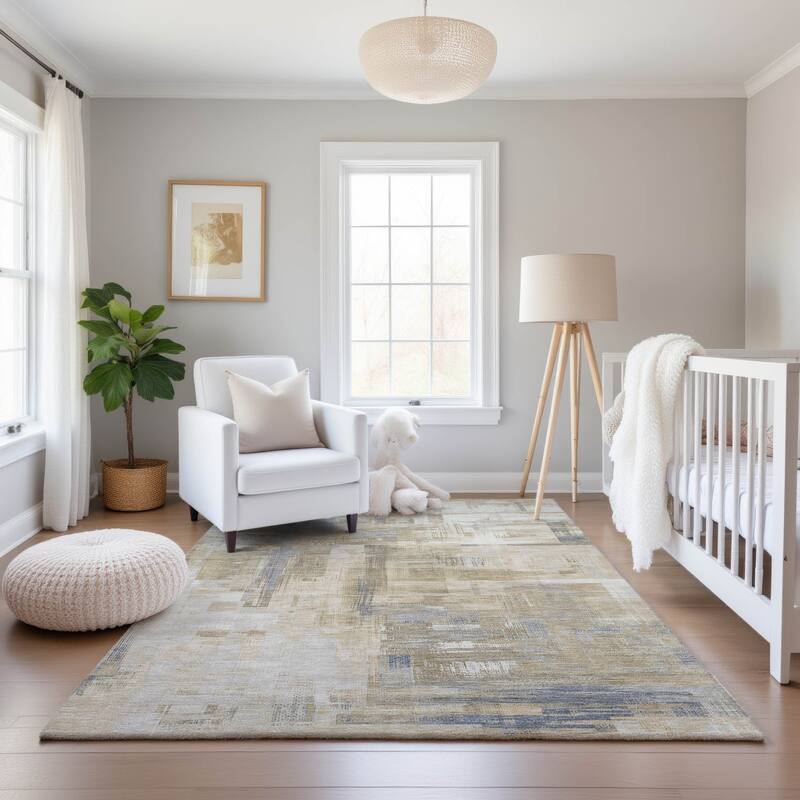 Premium Washable Super Soft Abstract Glam Mayfield Rug