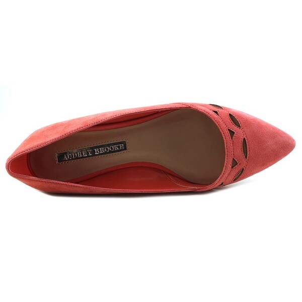 audrey brooke pointed toe flats