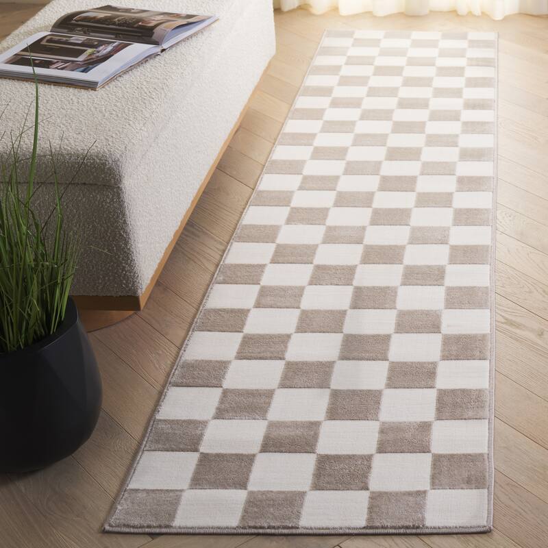 SAFAVIEH Groove Geetha Modern Checkered Rug