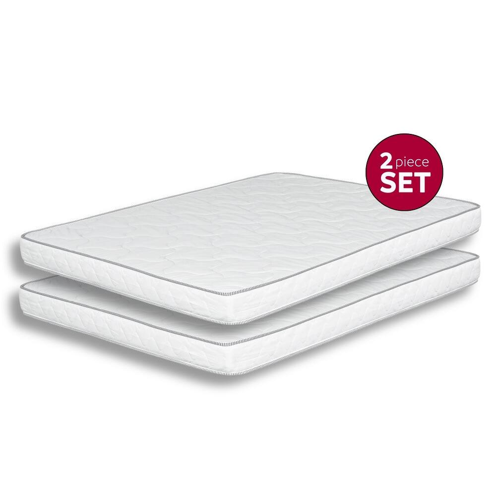 Suri 6-Inch Firm Foam Mattress in a Box (Set of 2)