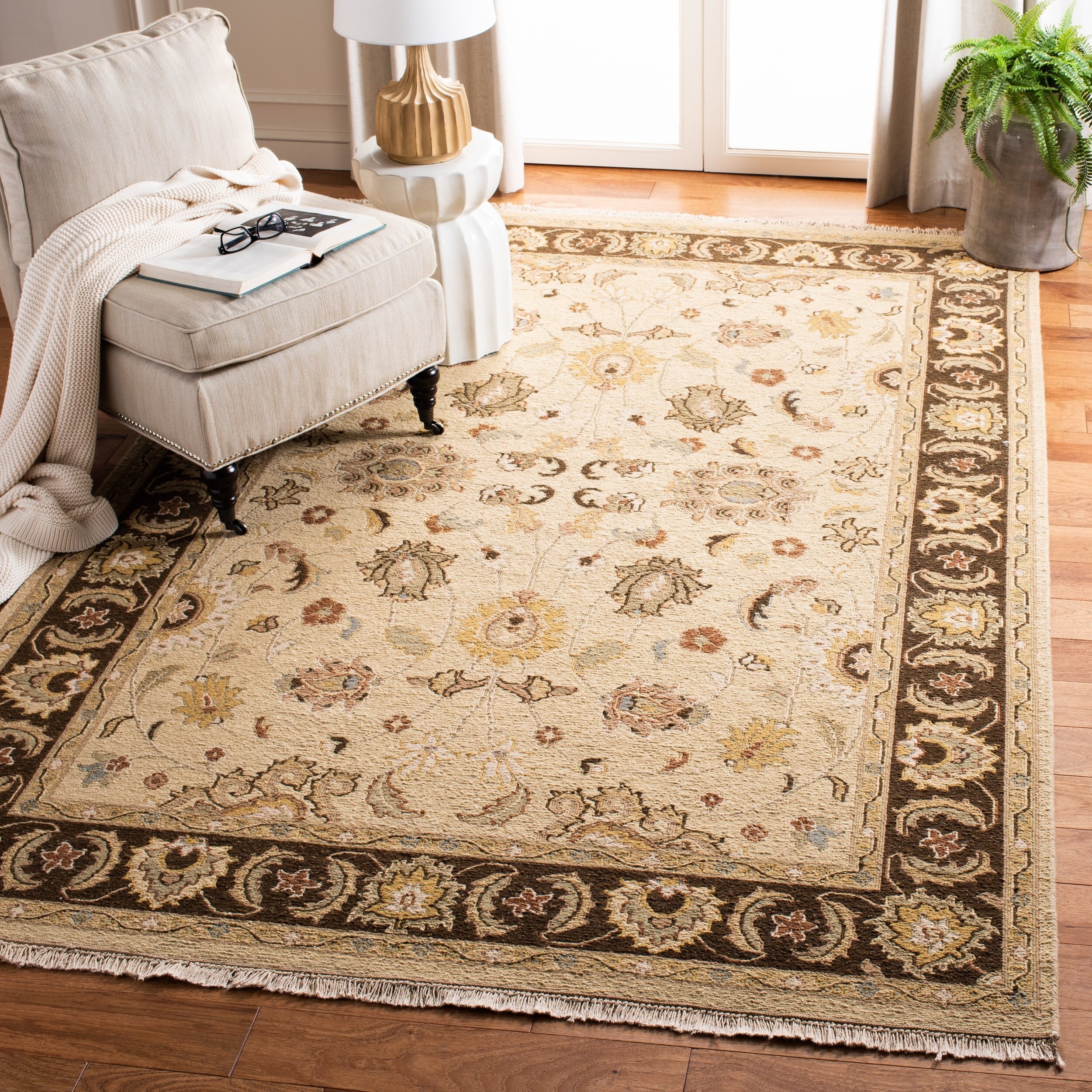 Shop Safavieh Couture Sumak Handmade Flatweave Taupe Olive Green Wool Area Rug 8 X 10 On Sale Free Shipping Today Overstock 4332931