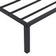 preview thumbnail 8 of 7, Durable Metal Triple Twin Bunk Bed with Guard Rails