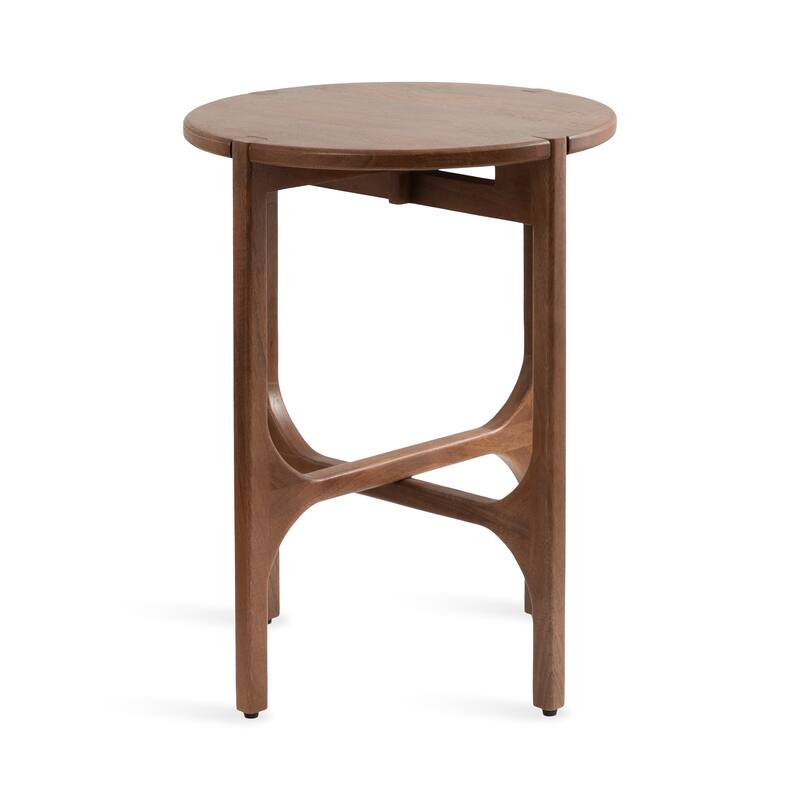 Kate and Laurel Kroscove Wood Side Table