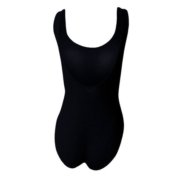 Shop Basic One Piece Tank Strap No Cup Swimsuit Overstock 18095331