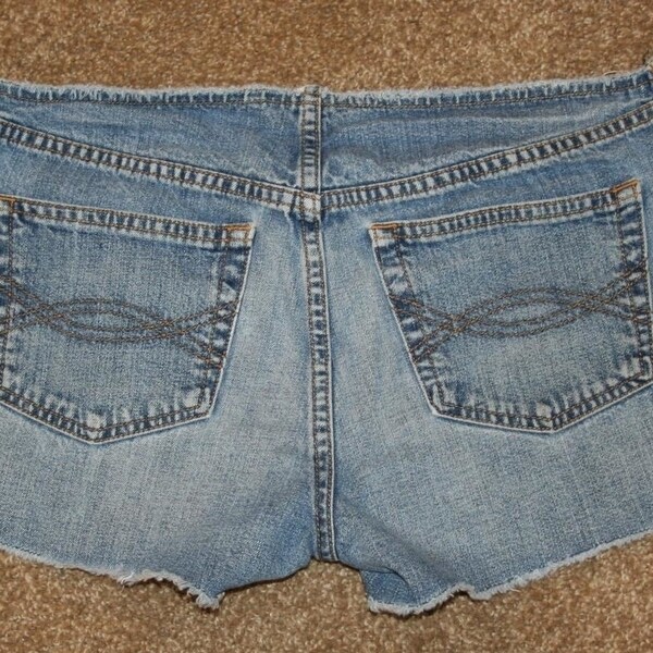 abercrombie womens jean shorts