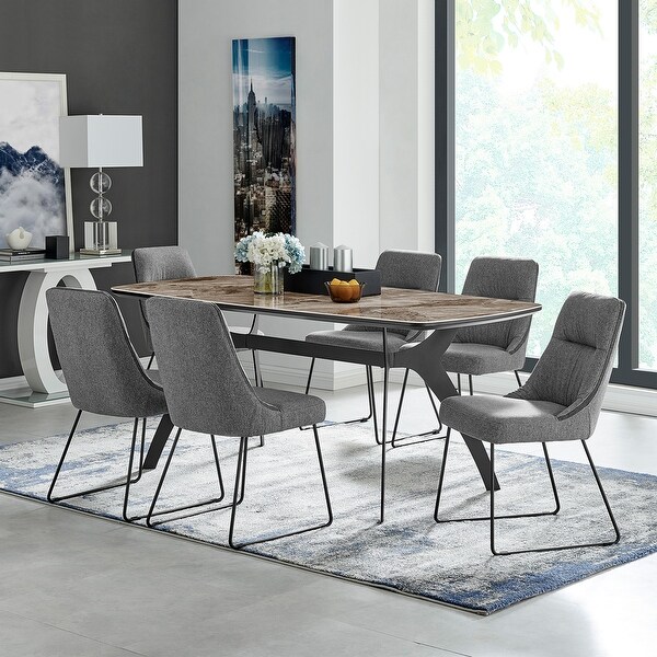 7 piece sale rectangular dining set
