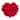 Felt Throw Pillow With Heart Design