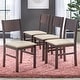 preview thumbnail 6 of 12, Simple Living Templeton Solid Wood 5-piece Dining Set