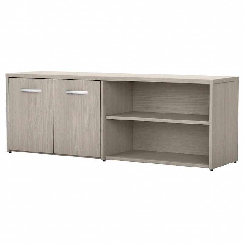 Studio C Low Storage Cabinet with Doors by Bush Business Furniture