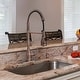 preview thumbnail 2 of 26, Copper Pre-Rinse Spring Kitchen Faucet Single Level Handle and Pull Down Sprayer