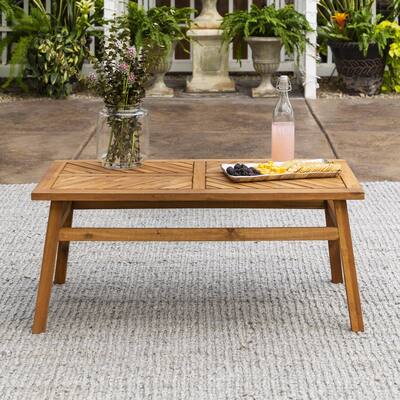 Wooden Outdoor Coffee Table - Modern Furniture