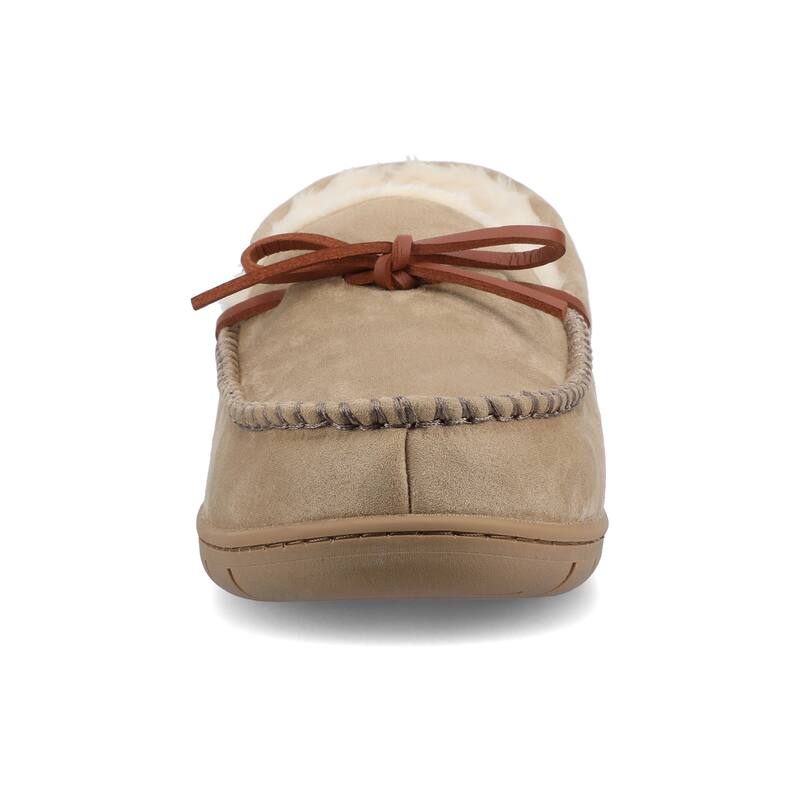 Vance Mens Hayden Shearling Slipper - Sand - L