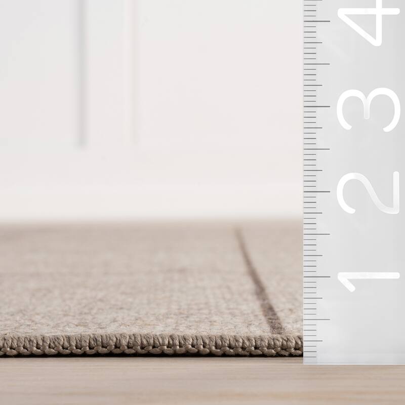 Nuloom Calandra Checkered Machine Washable Area Rug