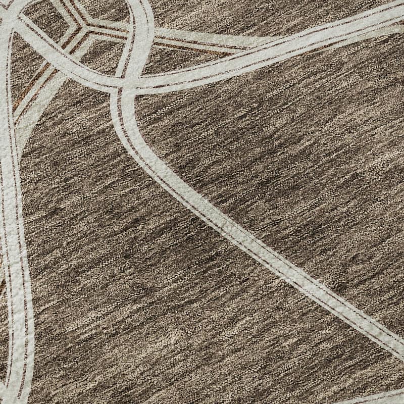 Premium Washable Super Soft Contemporary Geo Mayfield Rug