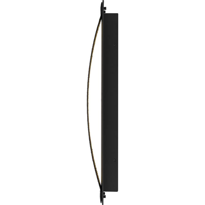 Onyx Integrated LED Earth Black Outdoor Wall Lantern