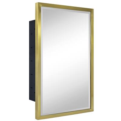 Haddison Recessed Framed Medicine Cabinet with Mirror
