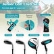 preview thumbnail 22 of 28, Ultimate Kids Golf Practice Set Junior Complete Golf Club Set for Kids - See Details