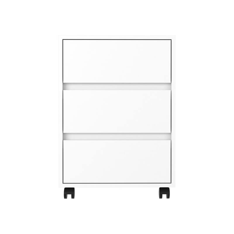 Artemisa 3 Drawer Filing Cabinet, Four Casters, Superior Top