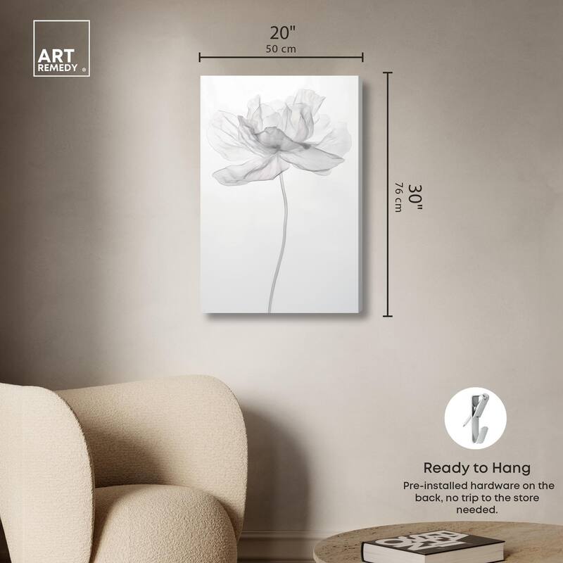 Fragile Beauty II Canvas by Art Remedy, Gallery Wrapped