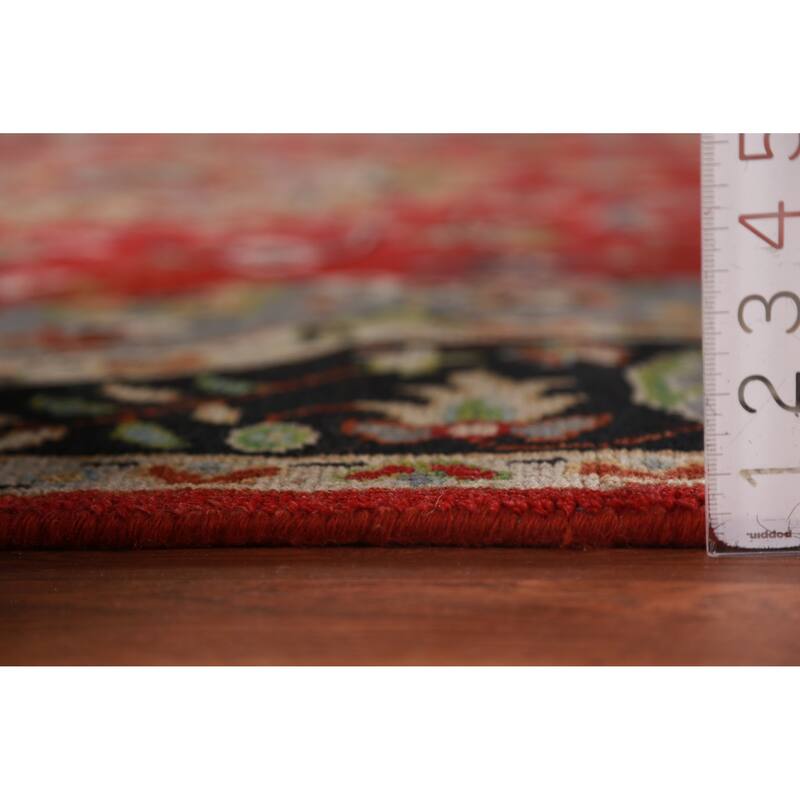 Red Heriz Serapi Indian Area Rug Handmade Wool Carpet - 8'0" x 9'9"