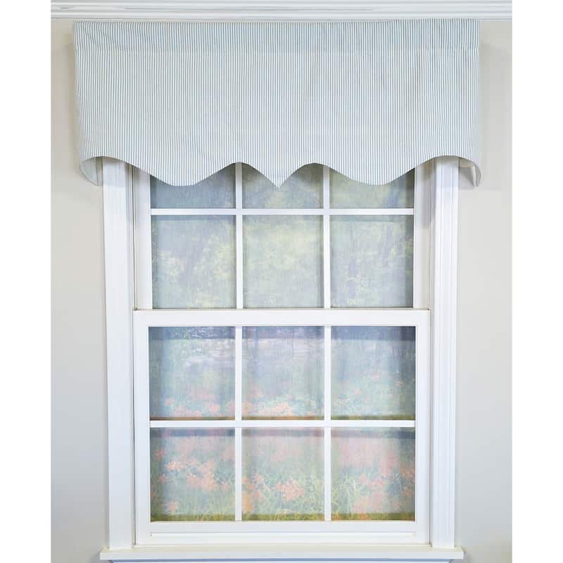 RLF Home Seersucker Regal Valance