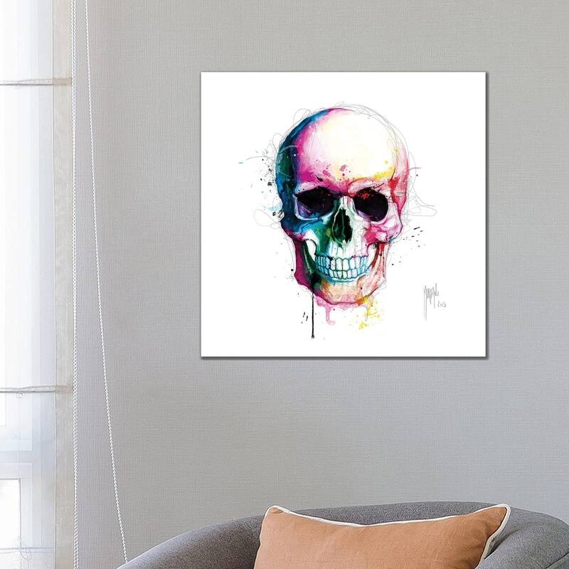iCanvas "Angels Skull" by Patrice Murciano Canvas Print - 26x26x1.5