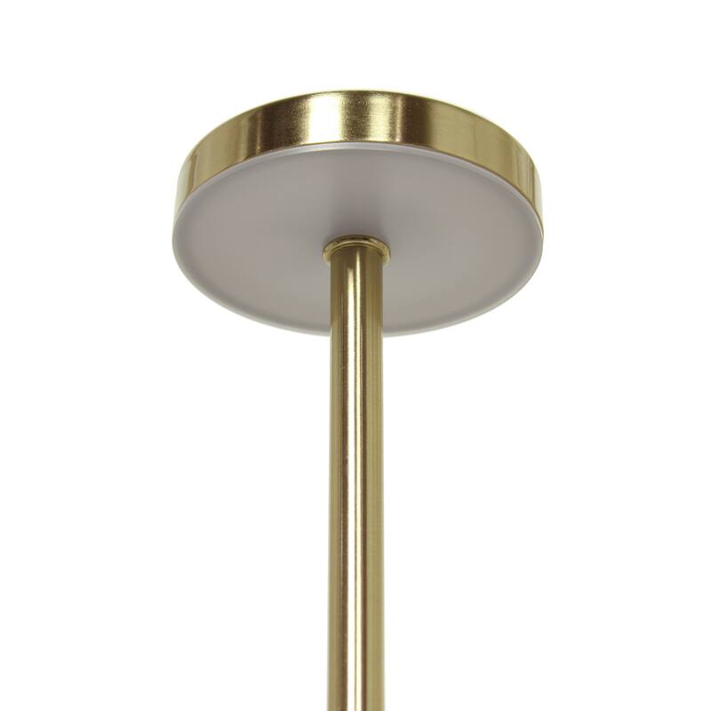 LED Lighted Mushroom Disc Touch Sensor Desk Lamp - 12.75" - Gold