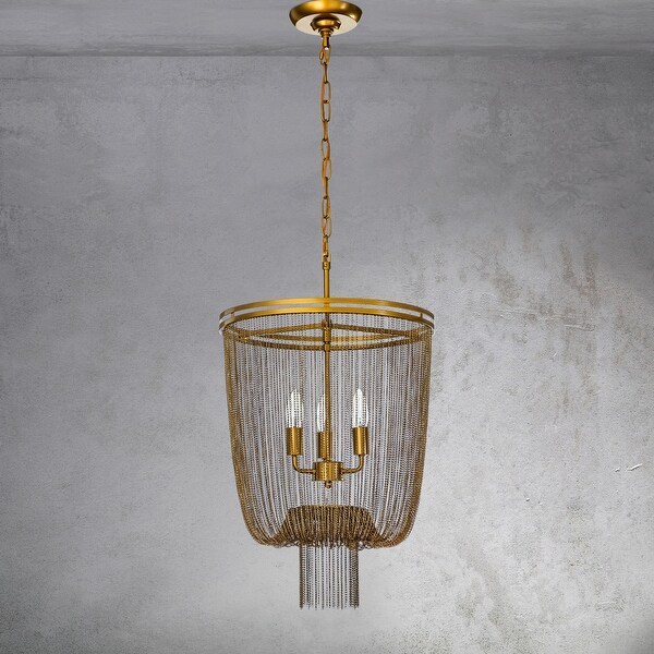 Mid century modern hotsell chandelier with chain