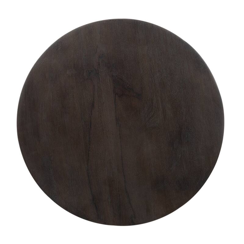 Hooker Furniture 628-50139 Melange Caroline 18" Wide Wood Top Aluminum