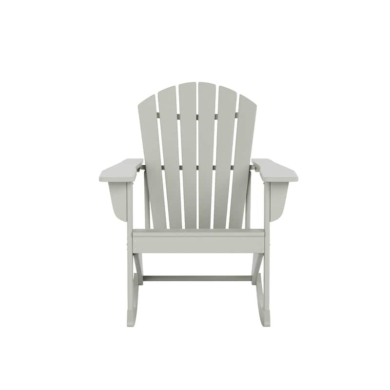 Laguna Hdpe All Weather Outdoor Patio Rocking Chair
