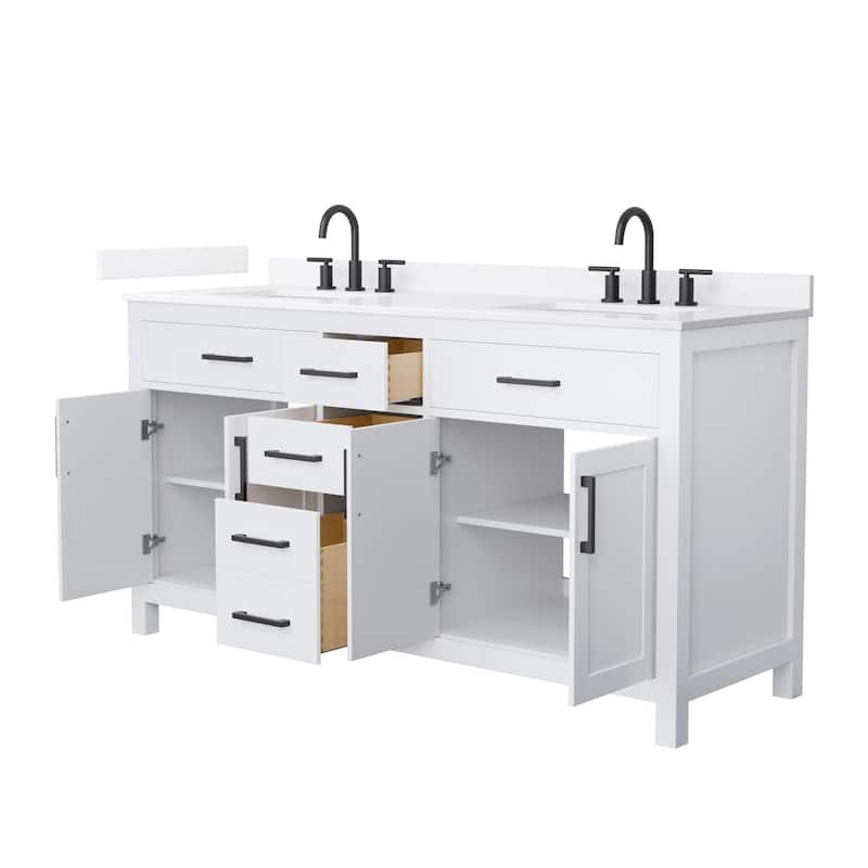 Wyndham Collection WCG2424-66D-QTZ-US3MXX Beckett 66" Free Standing