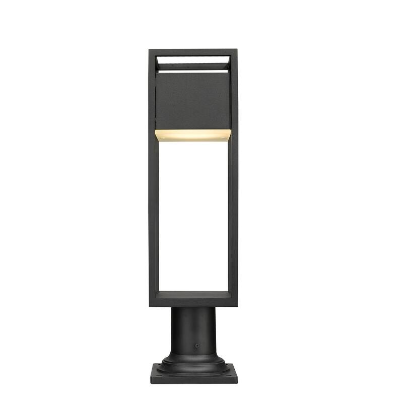 Z-Lite Barwick 23" Tall LED Outdoor Pier Mount Post Light